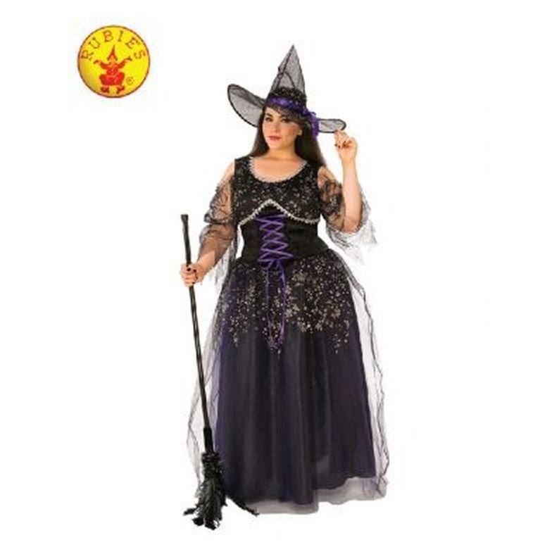 Midnight Witch Costume Size Plus - Jokers Costume Mega Store
