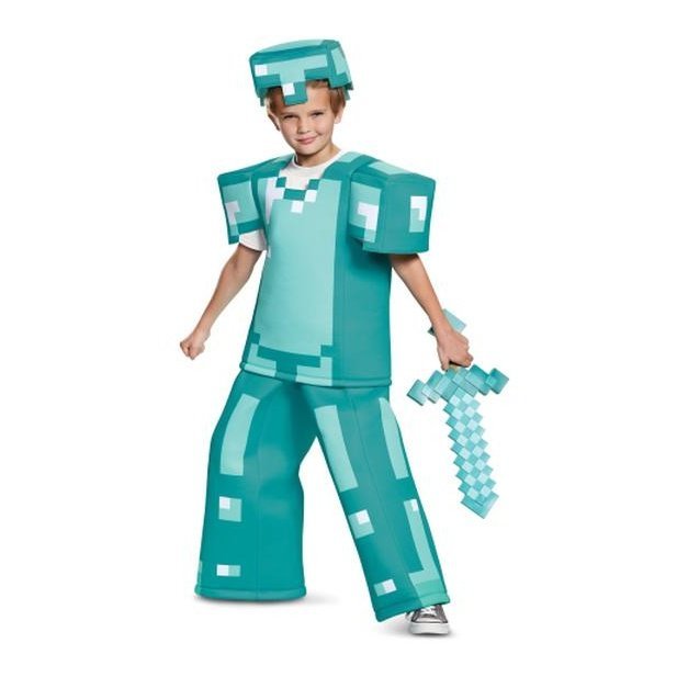Minecraft Armor Prestige Costume Child - Jokers Costume Mega Store