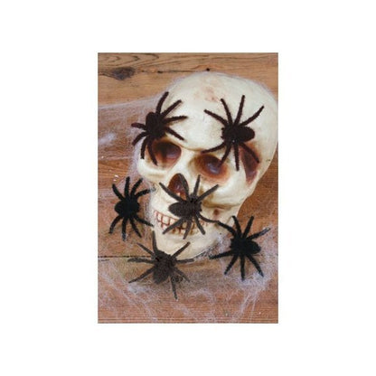 Mini Hairy Spiders Halloween Decoration - Jokers Costume Mega Store