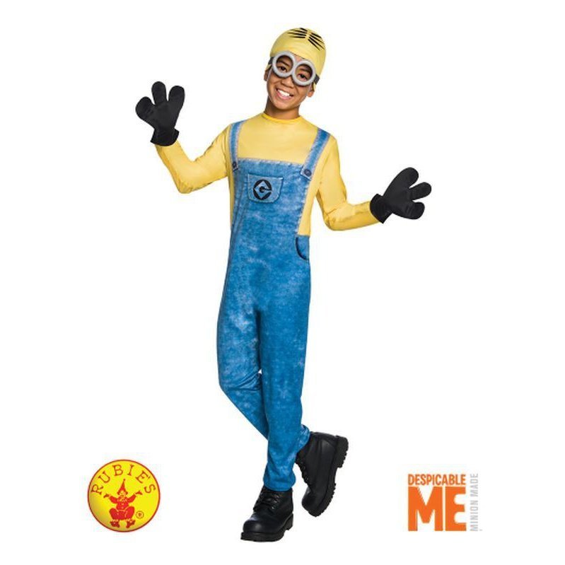 Minion Dave Costume Size 3 5 - Jokers Costume Mega Store
