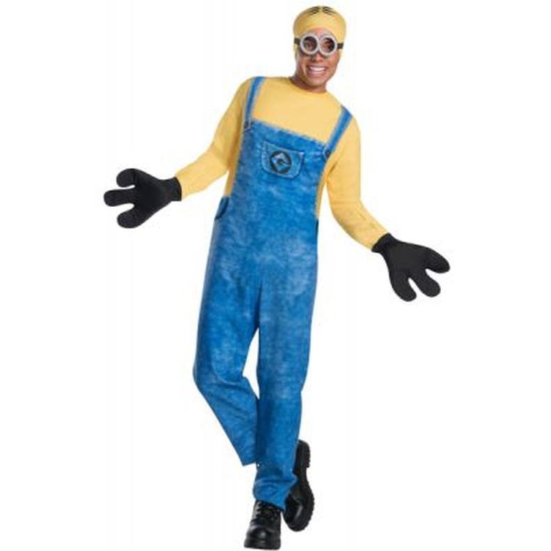 Minion Dave Costume Size Xl - Jokers Costume Mega Store