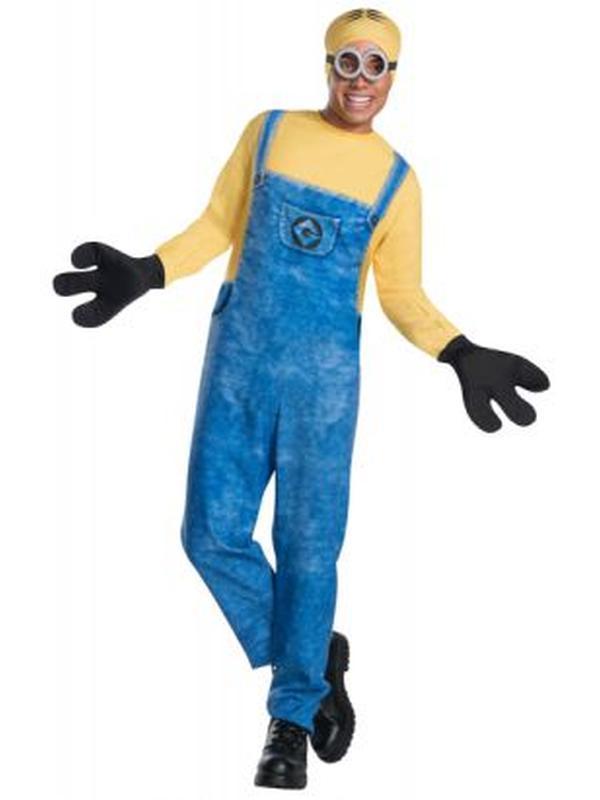 Minion Dave Costume Size Xl - Jokers Costume Mega Store