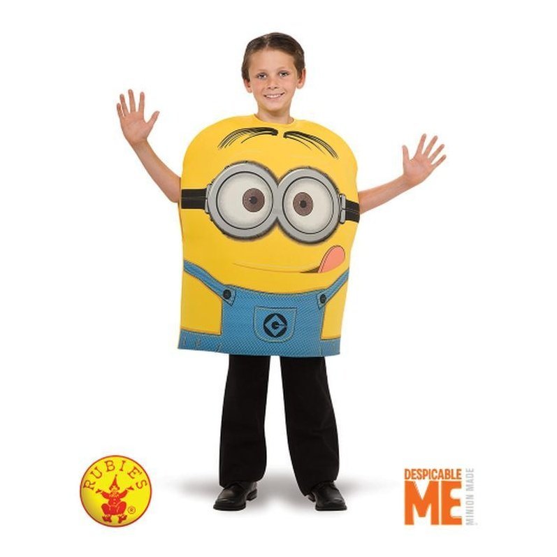 Minion Dave Foam Costume Size S. - Jokers Costume Mega Store