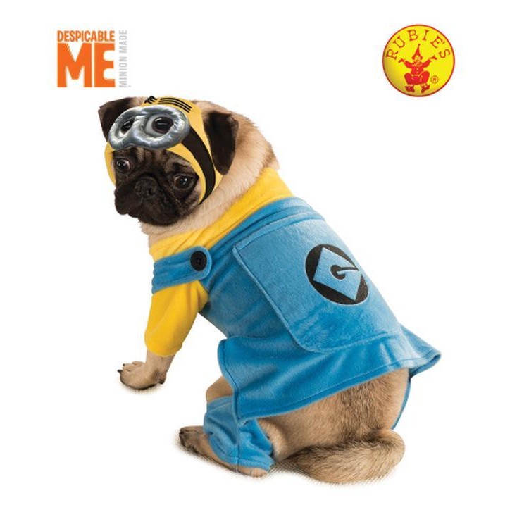 Minion Pet Costume Size M - Jokers Costume Mega Store
