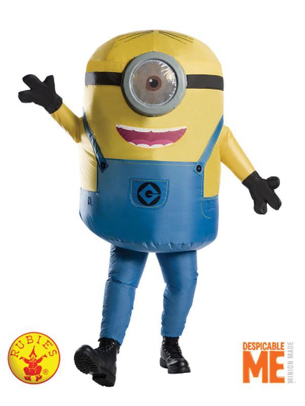 Minion Stuart Adult Inflatable Size Std - Jokers Costume Mega Store