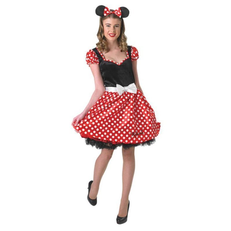 Minnie Mouse Adult Sassy Size S - Jokers Costume Mega Store