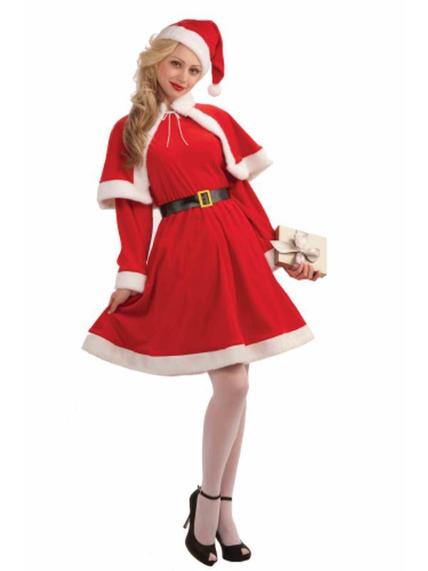 Miss Santa Classic Costume Size Std - Jokers Costume Mega Store