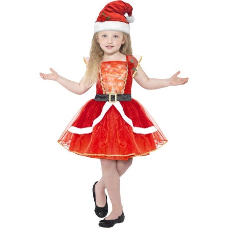Miss Santa Costume, Child - Jokers Costume Mega Store