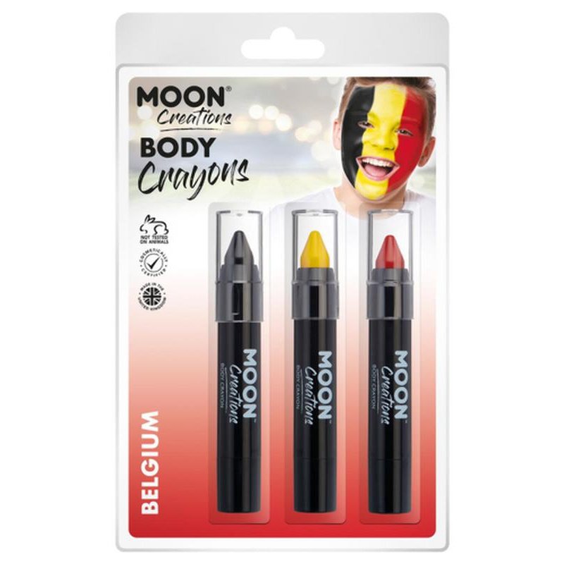Moon Creations Body Crayons, Belguim-Make up and Special FX-Jokers Costume Mega Store