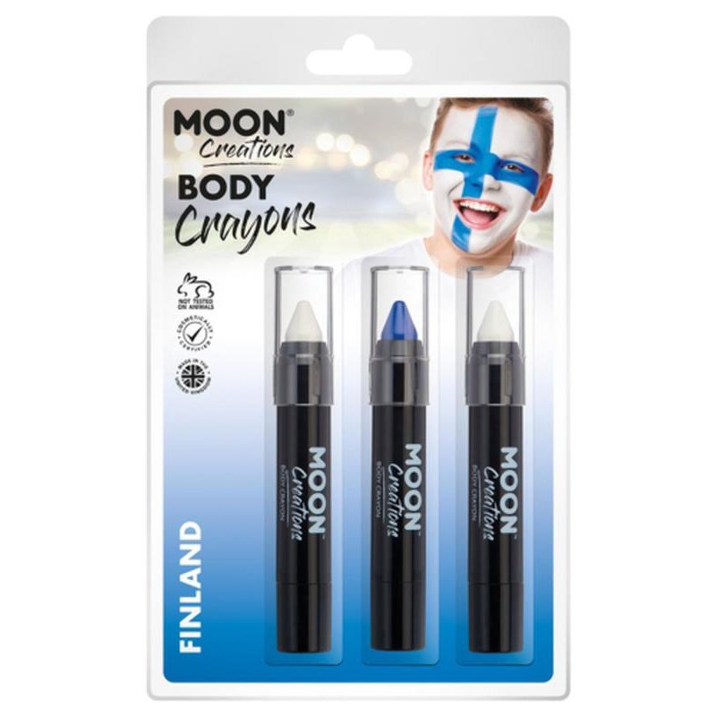 Moon Creations Body Crayons, Finland-Make up and Special FX-Jokers Costume Mega Store