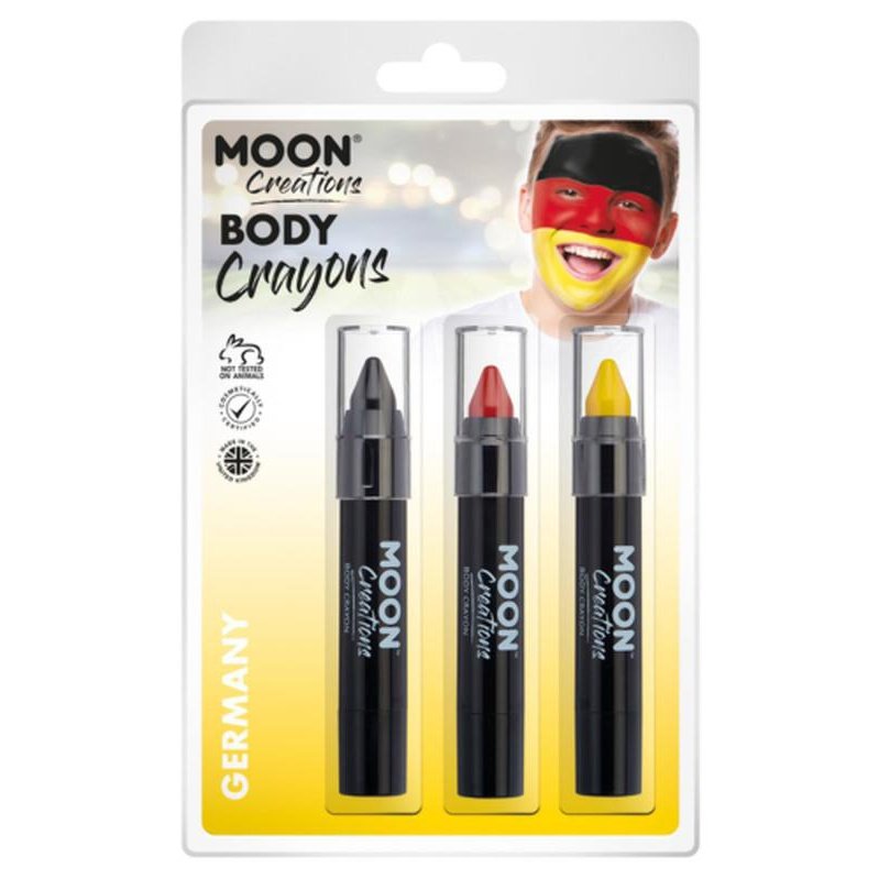 Moon Creations Body Crayons, Germany-Make up and Special FX-Jokers Costume Mega Store