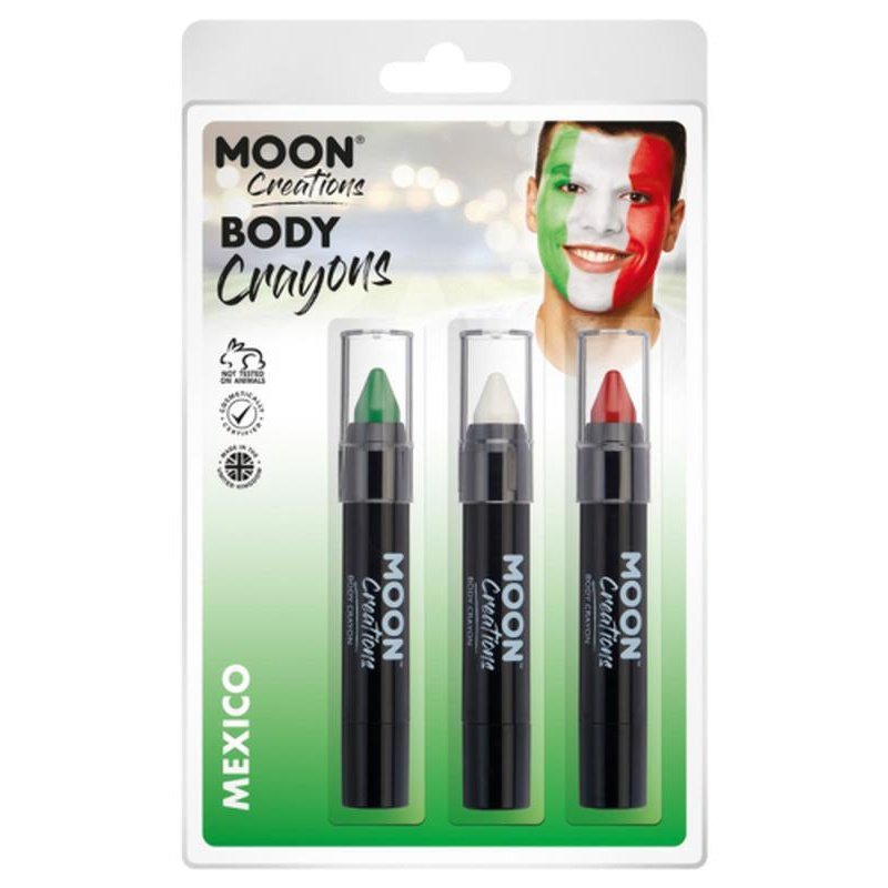 Moon Creations Body Crayons, Mexico-Make up and Special FX-Jokers Costume Mega Store