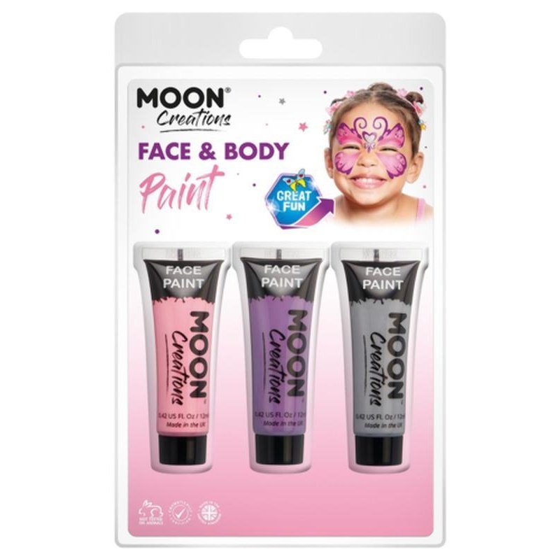 Moon Creations Face & Body Paint, Princess-Make up and Special FX-Jokers Costume Mega Store