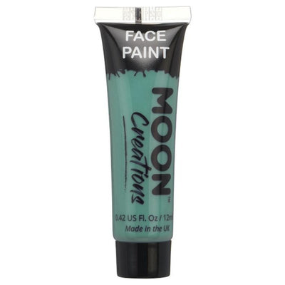 Moon Creations Face & Body Paint, Turquoise-Make up and Special FX-Jokers Costume Mega Store