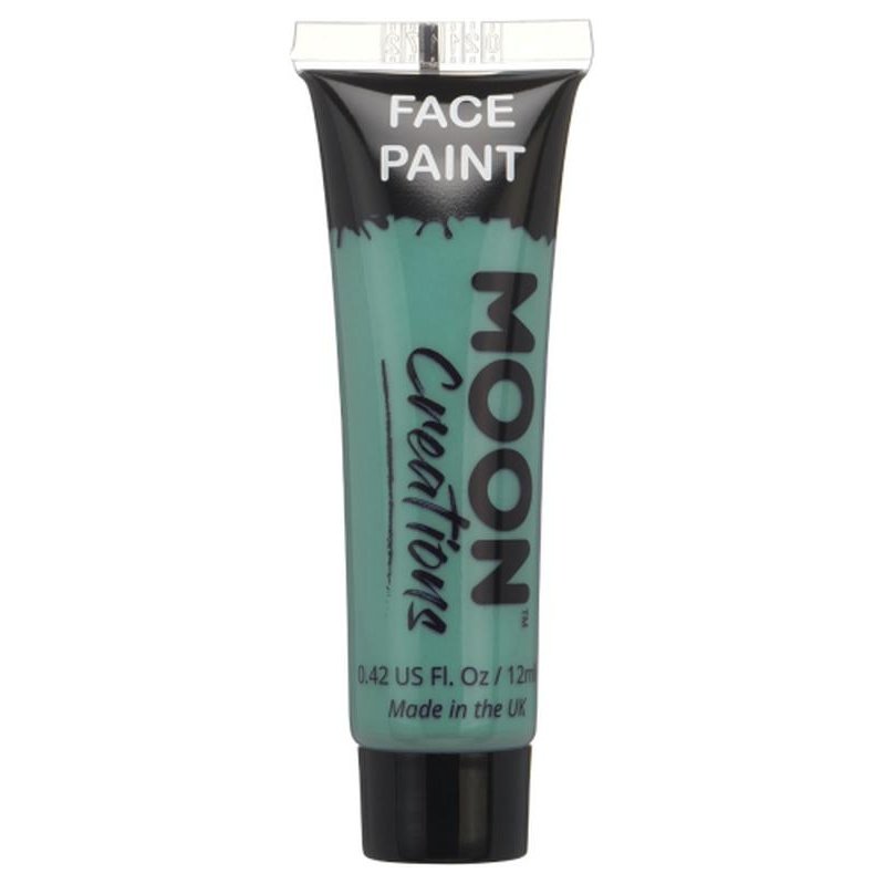 Moon Creations Face & Body Paint, Turquoise-Make up and Special FX-Jokers Costume Mega Store