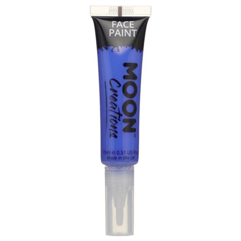 Moon Creations Face & Body Paints, Dark Blue-Make up and Special FX-Jokers Costume Mega Store