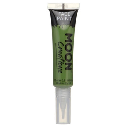 Moon Creations Face & Body Paints, Green-Make up and Special FX-Jokers Costume Mega Store