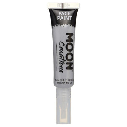 Moon Creations Face & Body Paints, Grey-Make up and Special FX-Jokers Costume Mega Store