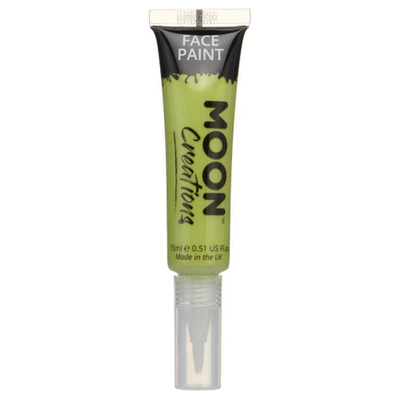 Moon Creations Face & Body Paints, Lime Green-Make up and Special FX-Jokers Costume Mega Store