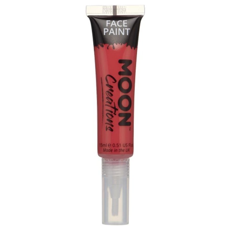 Moon Creations Face & Body Paints, Red-Make up and Special FX-Jokers Costume Mega Store