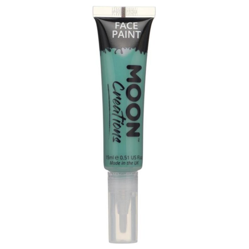Moon Creations Face & Body Paints, Turquoise-Make up and Special FX-Jokers Costume Mega Store