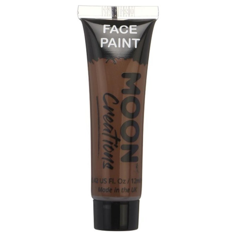 Moon Creations Fcae & Body Paint, Brown-Make up and Special FX-Jokers Costume Mega Store