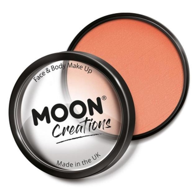Moon Creations Pro Face Paint Cake Pot, Apricot-Make up and Special FX-Jokers Costume Mega Store