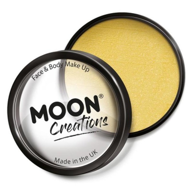 Moon Creations Pro Face Paint Cake Pot, Sand-Make up and Special FX-Jokers Costume Mega Store