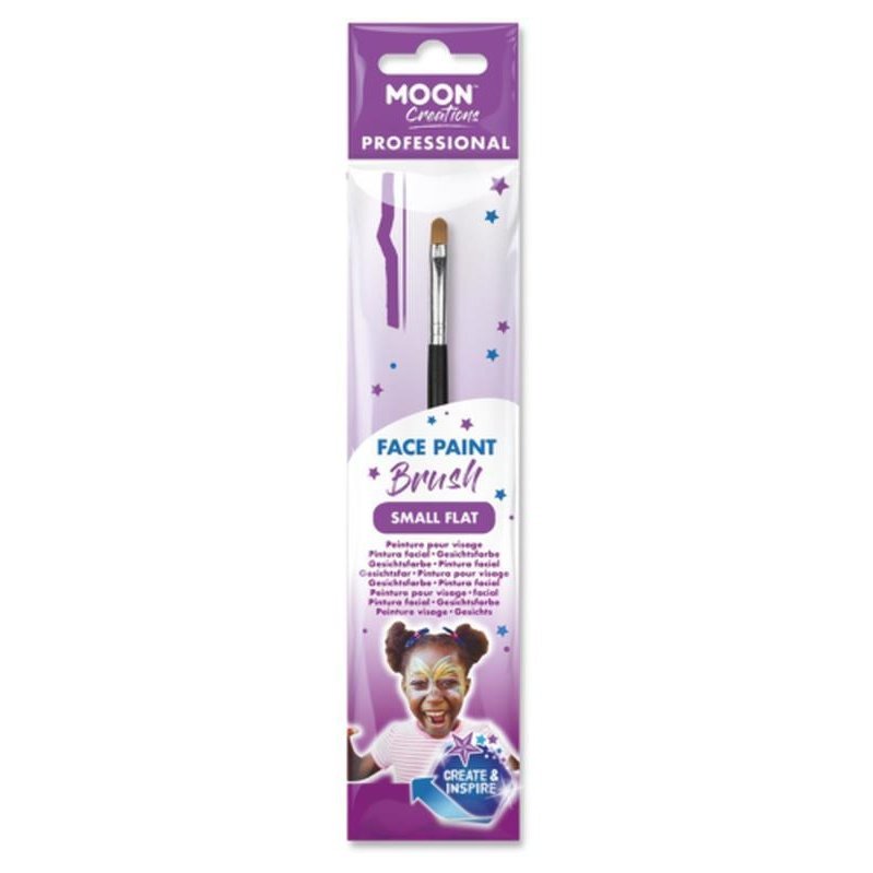 Moon Creations Professional Brush, Small-Make up and Special FX-Jokers Costume Mega Store
