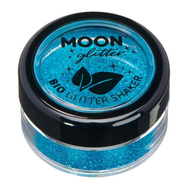 Moon Glitter Bio Shakers Blue G13733 Costume Make Up Moon Glitter Bio Shakers Blue G13733 Costume Make Up