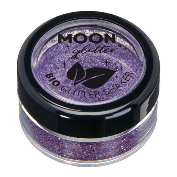 Moon Glitter Bio Glitter Shakers, Lilac-Make up and Special FX-Jokers Costume Mega Store