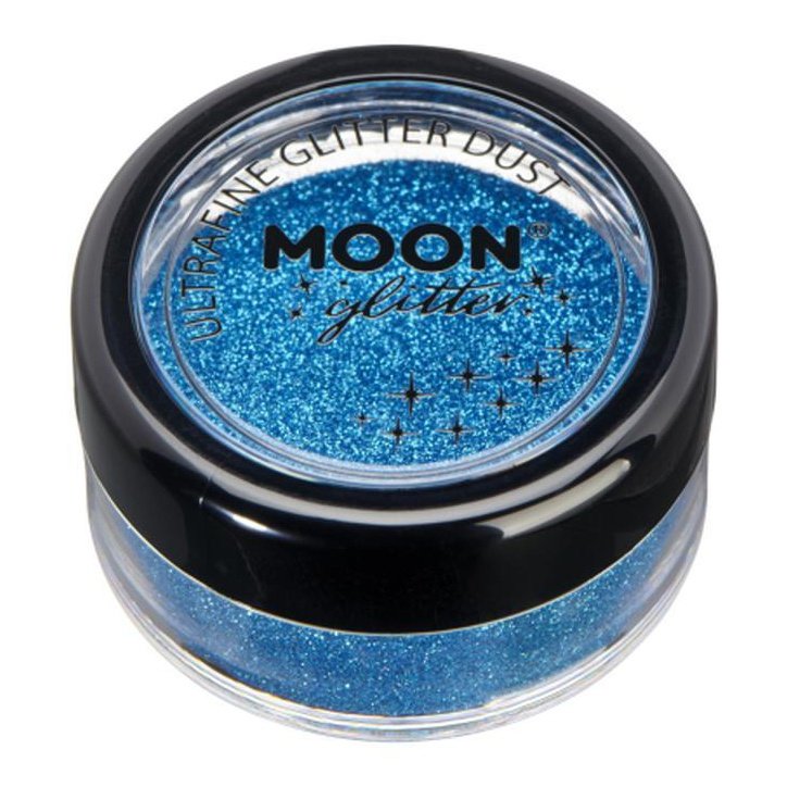 Moon Glitter Classic Ultrafine Glitter Dust, Blue-Make up and Special FX-Jokers Costume Mega Store