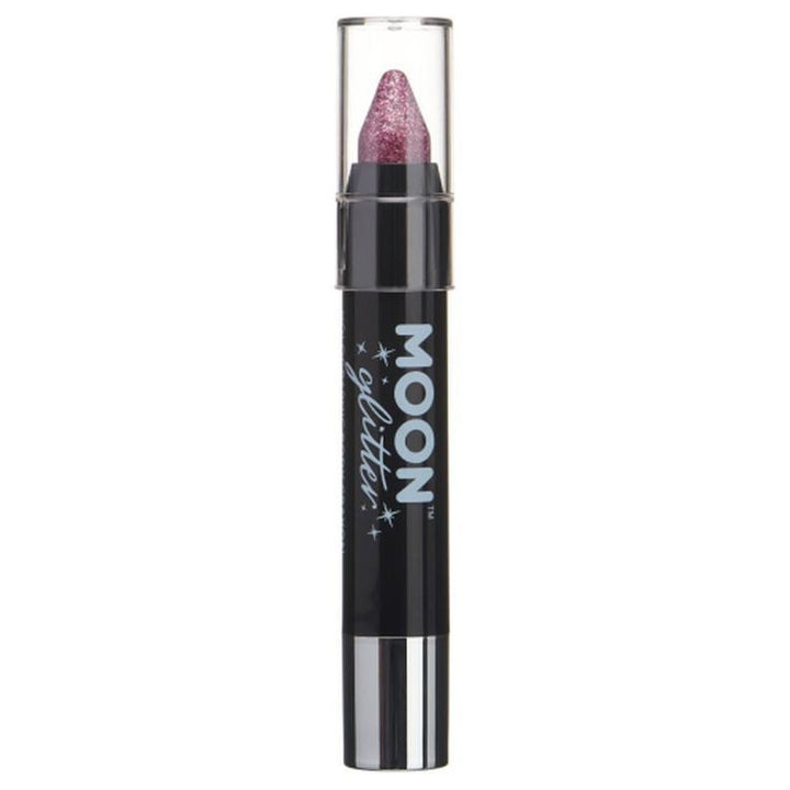 Moon Glitter Holographic Body Crayons, Pink-Make up and Special FX-Jokers Costume Mega Store