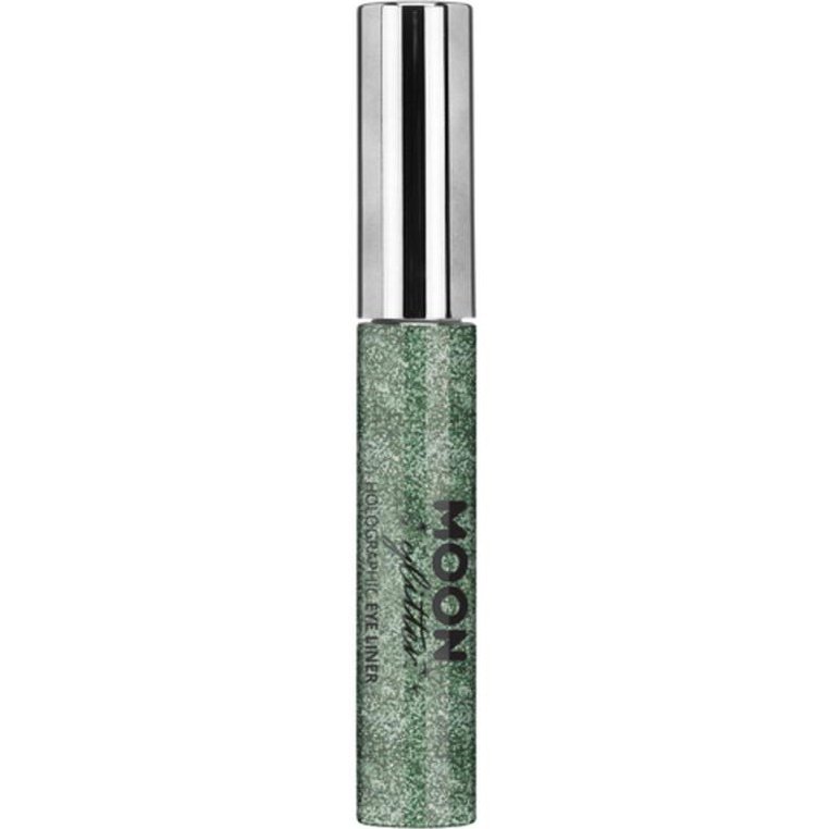 Moon Glitter Holographic Glitter Eye Liner, Green-Make up and Special FX-Jokers Costume Mega Store