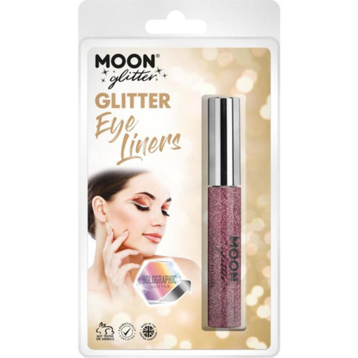 Moon Glitter Holographic Glitter Eye Liner, Pink-Make up and Special FX-Jokers Costume Mega Store