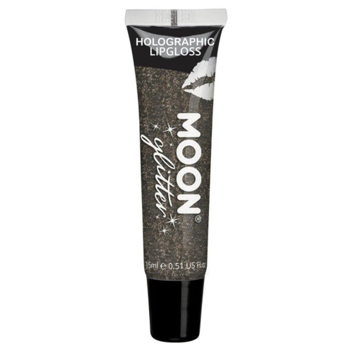 Moon Glitter Holographic Glitter Lipgloss, Black-Make up and Special FX-Jokers Costume Mega Store