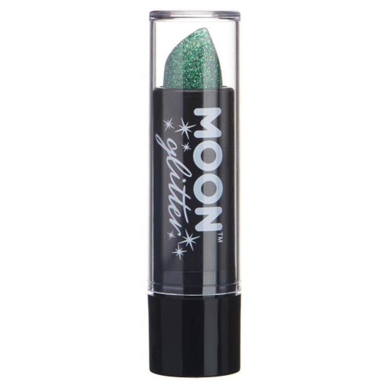 Moon Glitter Holographic Glitter Lipstick, Green-Make up and Special FX-Jokers Costume Mega Store