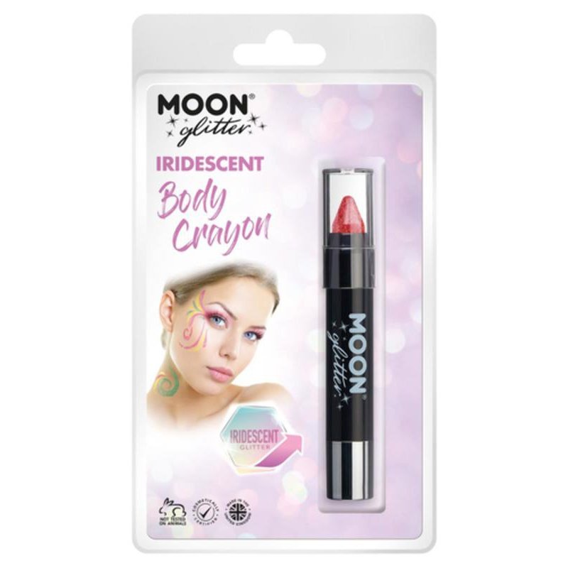 Moon Glitter Iridescent Body Crayons, Cherry-Make up and Special FX-Jokers Costume Mega Store