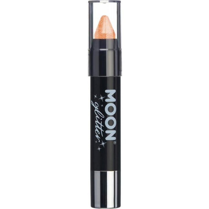 Moon Glitter Iridescent Body Crayons, Orange-Make up and Special FX-Jokers Costume Mega Store