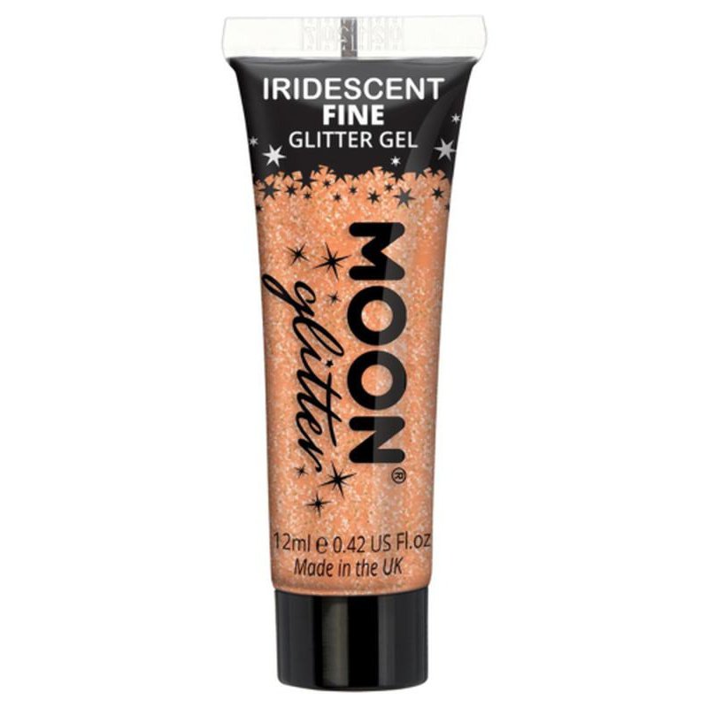 Moon Glitter Iridescent Glitter Gel, Orange-Make up and Special FX-Jokers Costume Mega Store