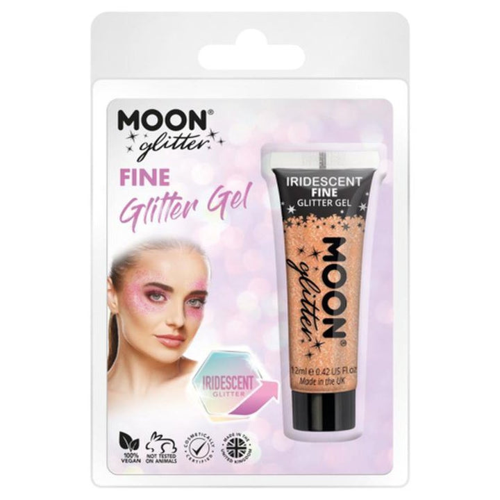 Moon Glitter Iridescent Glitter Gel, Orange-Make up and Special FX-Jokers Costume Mega Store