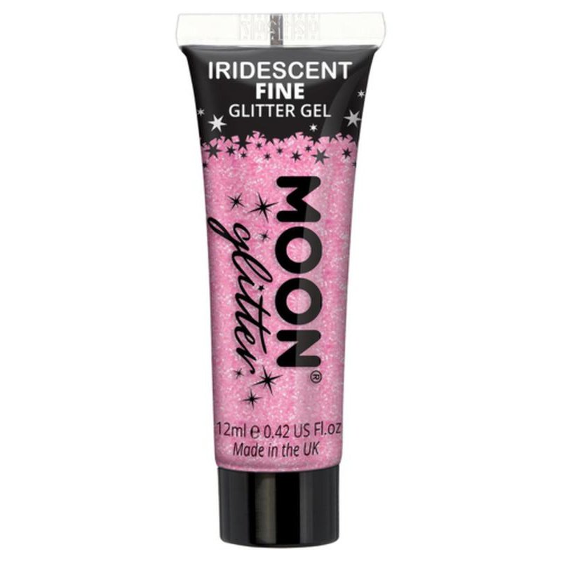 Moon Glitter Iridescent Glitter Gel, Pink-Make up and Special FX-Jokers Costume Mega Store