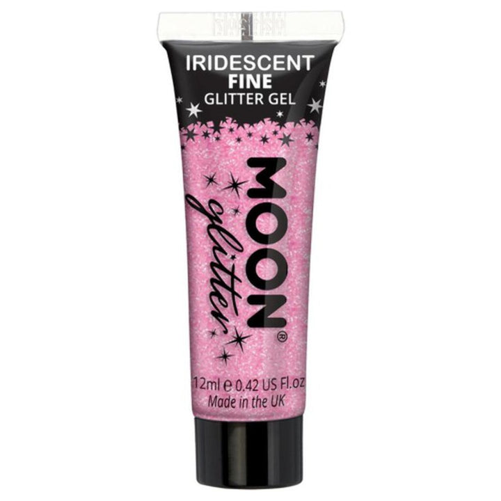 Moon Glitter Iridescent Glitter Gel, Pink-Make up and Special FX-Jokers Costume Mega Store