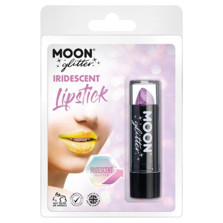 Moon Glitter Iridescent Glitter Lipstick, Purple-Make up and Special FX-Jokers Costume Mega Store