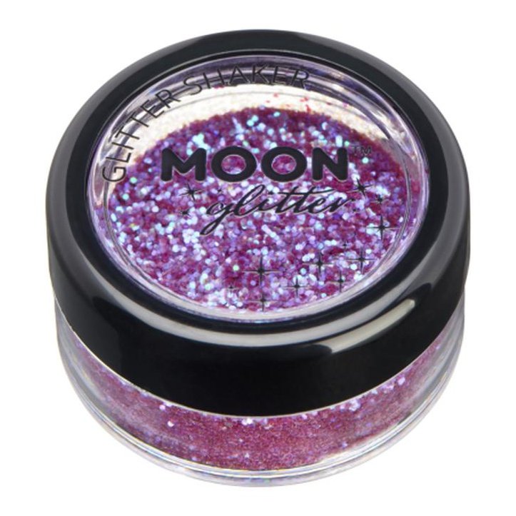 Moon Glitter Iridescent Glitter Shakers, Purple-Make up and Special FX-Jokers Costume Mega Store