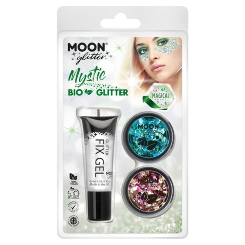 Moon Glitter Mystic Bio Chunky Glitter, Aquarium, Celebration-Make up and Special FX-Jokers Costume Mega Store