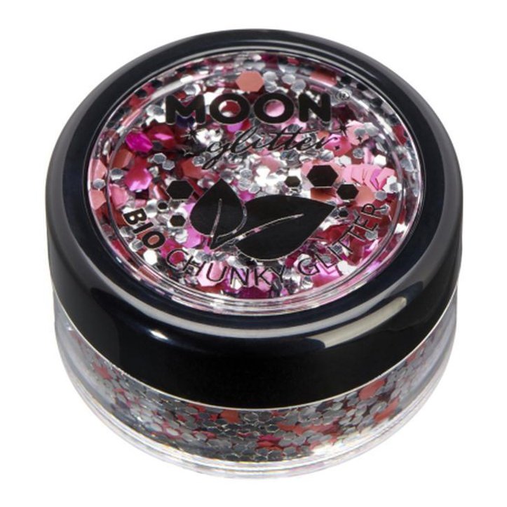 Moon Glitter Mystic Bio Chunky Glitter, Blossom-Make up and Special FX-Jokers Costume Mega Store