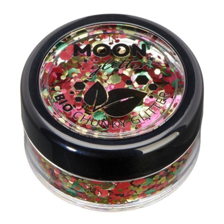 Moon Glitter Mystic Bio Chunky Glitter, Masquerade-Make up and Special FX-Jokers Costume Mega Store