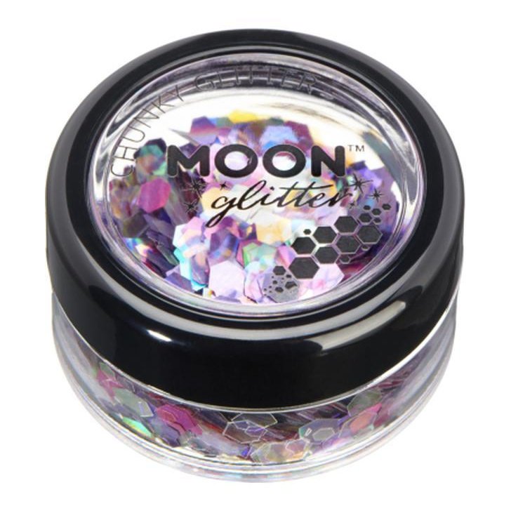 Moon Glitter Mystic Chunky Glitter, Fairytale-Make up and Special FX-Jokers Costume Mega Store