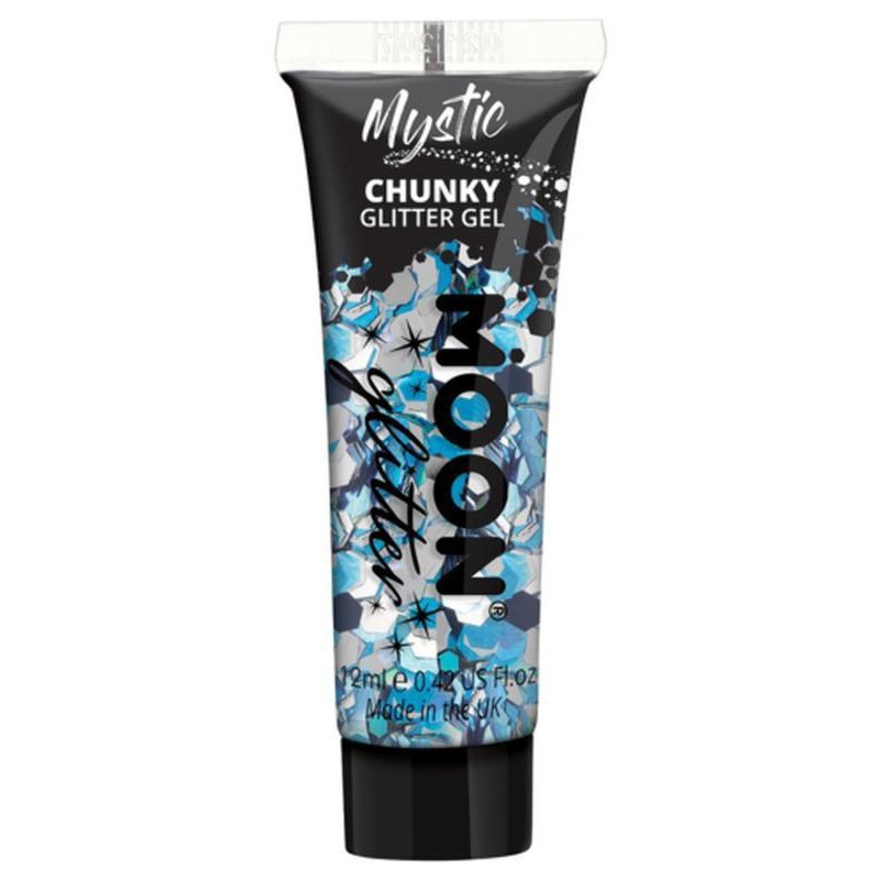 Moon Glitter Mystic Chunky Glitter Gel, Frozen-Make up and Special FX-Jokers Costume Mega Store